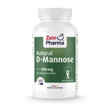 Natural D-Mannose 500mg - 160 Kapseln