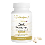Cellufine® Natürlicher Vitamin C Komplex + Bioflavonoide + Zink - 90 vegane Kapseln