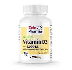 Vegane Vitamin D3 2.000 I.E. - 120 Kapseln