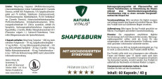 Shape & Burn - 60 Kapseln