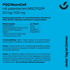 PQQ NeuroCell Kapseln 20mg | 100mg