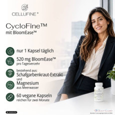 Cellufine� CycloFine™ mit BloomEase™ - 60 vegane Kapseln