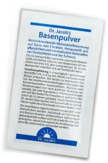 Muster Dr. Jacob's Basenpulver