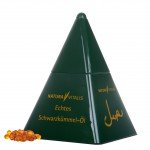 Echtes Schwarzkümmel-Öl 1250 Kapseln in dekorativer Pyramide