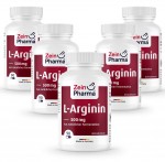 5x L-Arginin 90 Kapseln 500mg